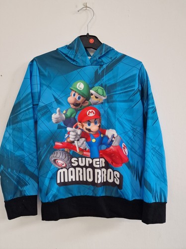 Hoodie super mario blau - mario, 86-178