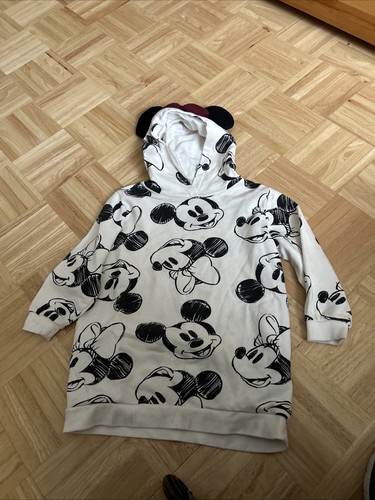 Weisser mickey mousse hoodie - mickey,