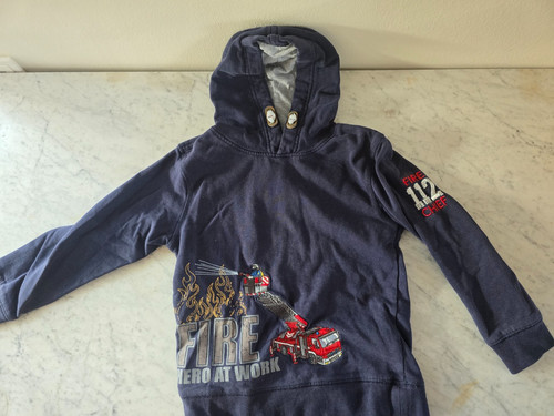 Salt pepper pullover 110 - pepper,
